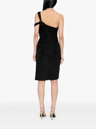 Tom Ford ツイスト ワンショルダー ミディドレス