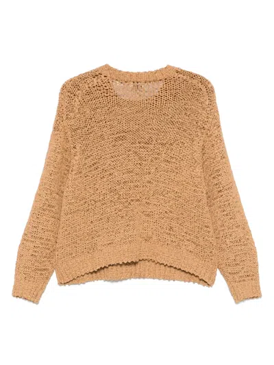 Staud Cala Sweater In Camel