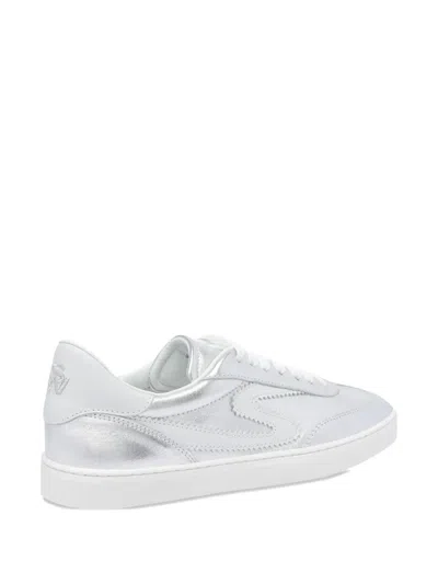 Stuart Weitzman Metallic Low Top Sneakers