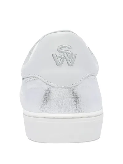 Stuart Weitzman Metallic Low Top Sneakers
