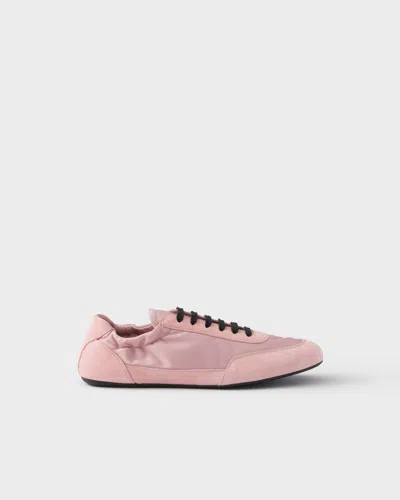 Prada Collapse Sneakers Elasticated Collar In Multi