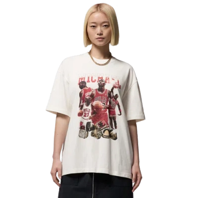Jordan Oversize Mixtape Graphic T-shirt In Sand