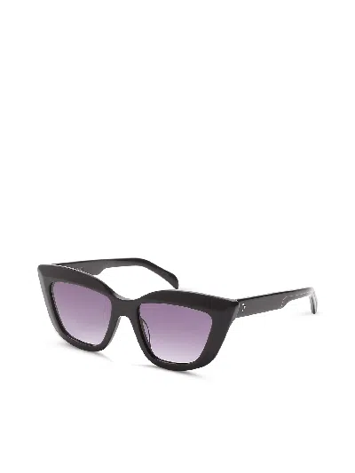 G.o.d Thirty Three Sunglasses With Grey Lens In Black