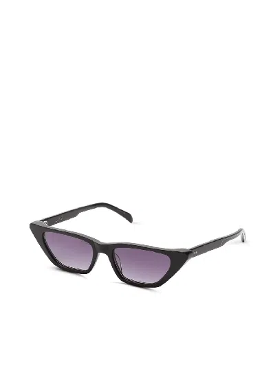 G.o.d Thirty Two Black Sunglasses With Grey Lens