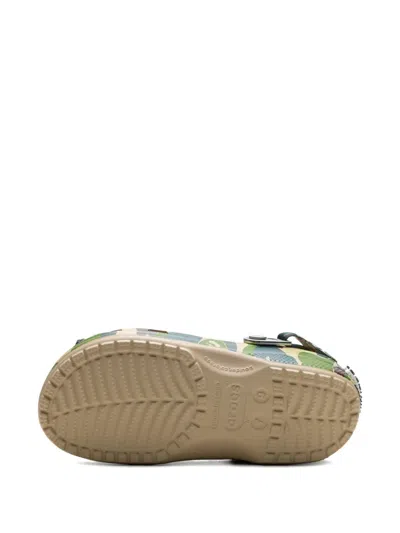 Bape Crocs Classic Clog In Green