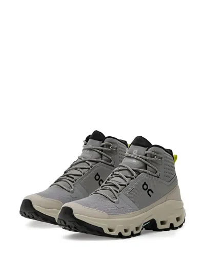 On Running Cloudrock Mid Waterproof Canvas Sneaker In Multi