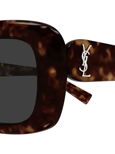 Saint Laurent Sl M130 53mm Rectangular Sunglasses