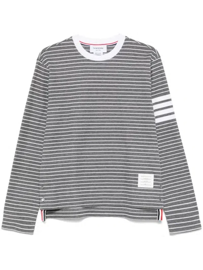 Thom Browne Striped Crew Neck T-shirt