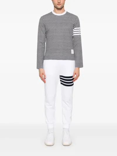 Thom Browne Striped Crew Neck T-shirt