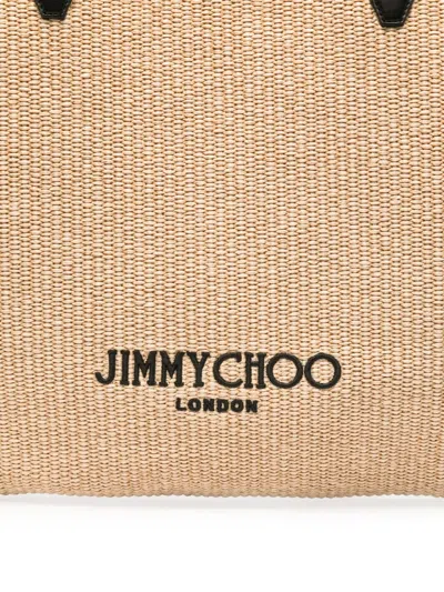 Jimmy Choo Large Drawstring Tote Bag