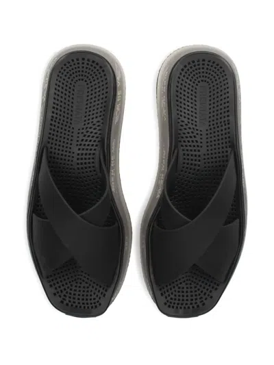 Premiata Moura Platform Sandals In Black