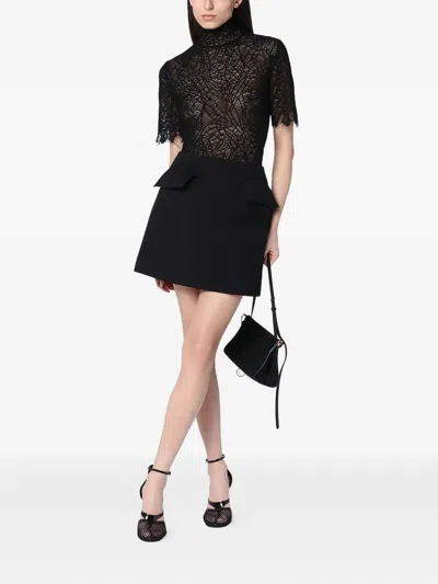 Alexander Mcqueen Alexander Mc Queen Wool Mini Skirt