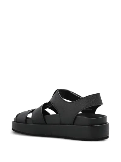 Tory Burch Strappy Sandals Platform Sole In Black