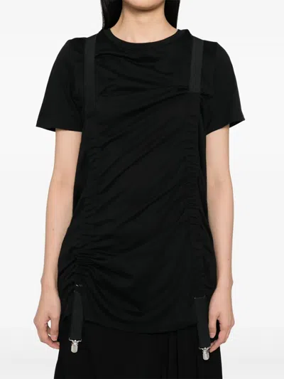 Limi Feu Plain Stitch Suspender T-shirt