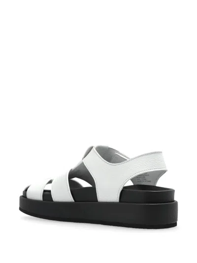 Tory Burch Leather Fisherman Sport Sandal In White