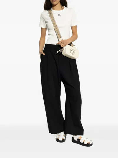 Tory Burch Leather Fisherman Sport Sandal In White