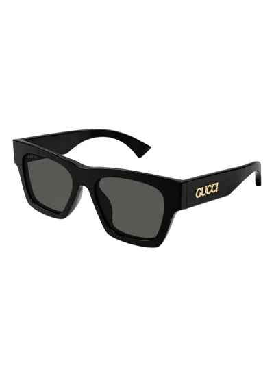 Gucci Gg1835s Linea Name Of Brand 001 Black Grey Sunglasses