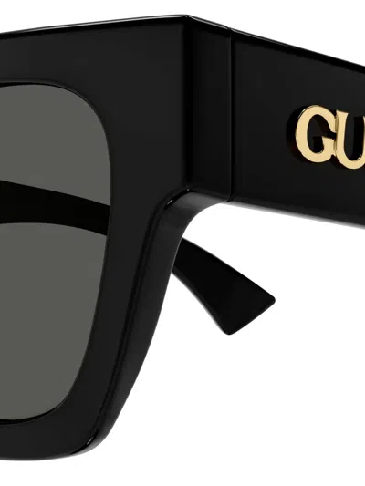 Gucci Gg1835s Linea Name Of Brand 001 Black Grey Sunglasses