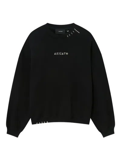 Axel Arigato Loops Black Sweatshirt In Black