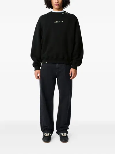 Axel Arigato Loops Black Sweatshirt In Black