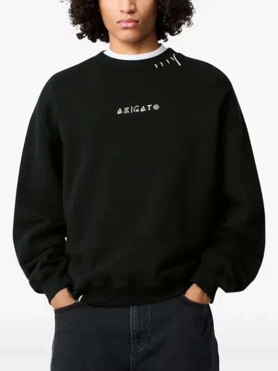 Axel Arigato Loops Black Sweatshirt In Black