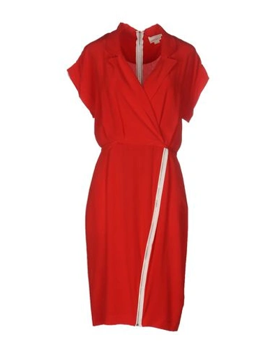 Shop Band Of Outsiders Knee-length Dress In Red