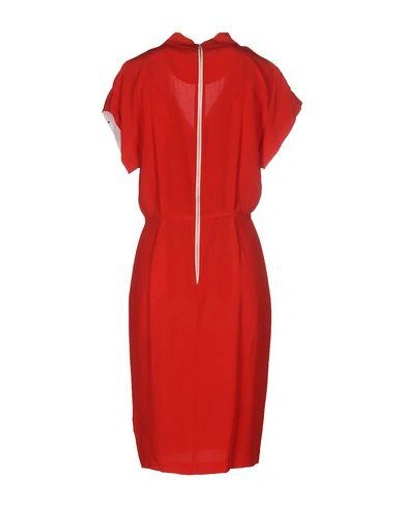 Shop Band Of Outsiders Knee-length Dress In Red