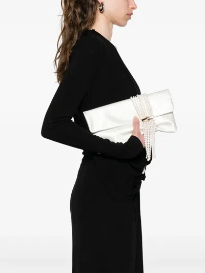 Jimmy Choo Zandra Embellished Satin Clutch