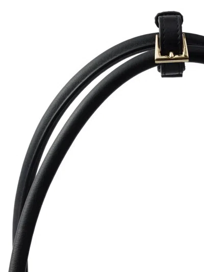 Prada Borsa Shopping In Pelle Nera Donna In Black