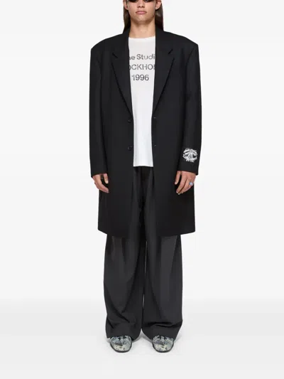 Acne Studios Single-breasted Wool Coat