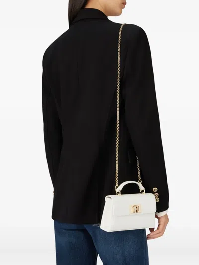 Furla Mini 1927 Tote Bag In White