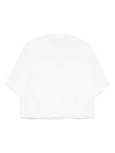 Transit Drawstring Shirt In Neutral