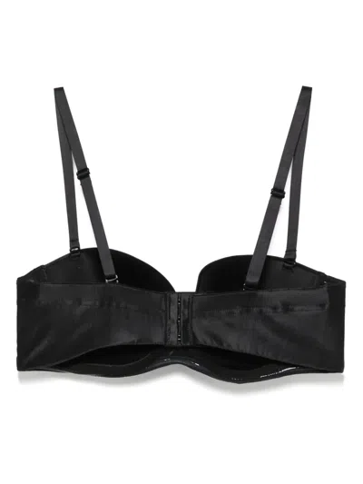 Wolford Sheer Touch Bandeau Bra In Black
