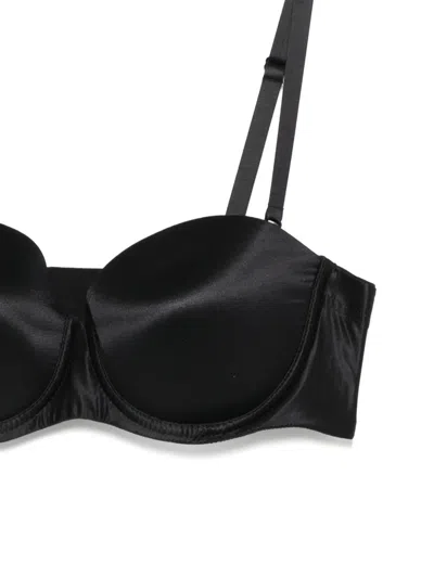 Wolford Sheer Touch Bandeau Bra In Black