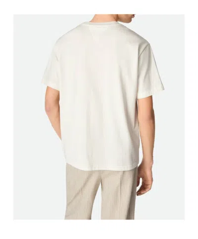 Bottega Veneta Pima Cotton Jersey T-shirt In White