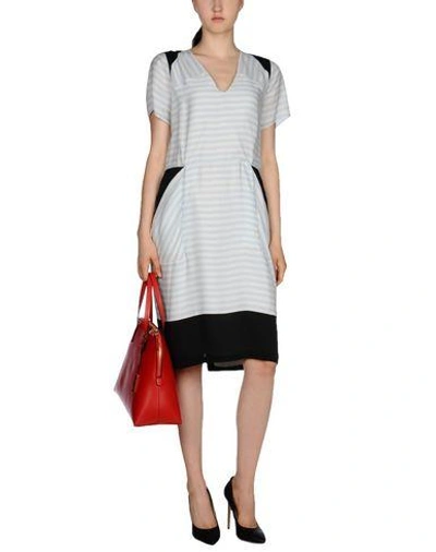 Shop Band Of Outsiders Knee-length Dress In Sky Blue