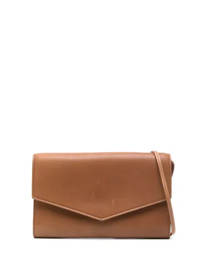 Pre-owned The Row Envelope Cross Body Bag In Brown