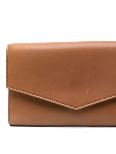 Pre-owned The Row Envelope Cross Body Bag In Brown