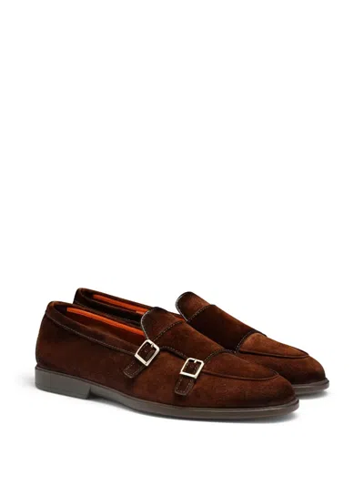 Santoni Pura B Loafer Malibu In Brown