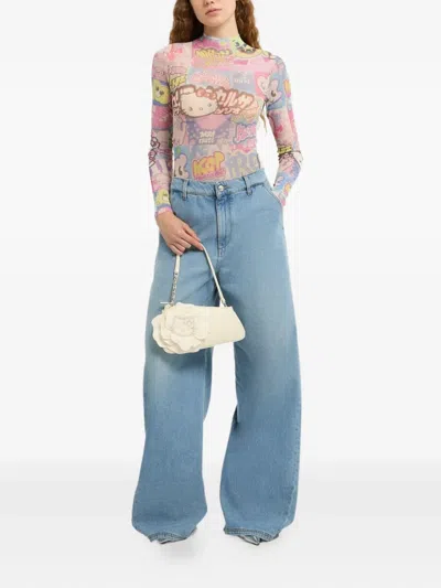 Gcds Stonewashed Jeans