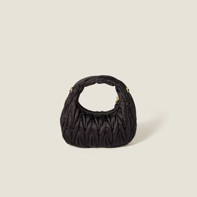 Miu Miu Quilted Top Handle Shoulder Bag With Detachable Strap