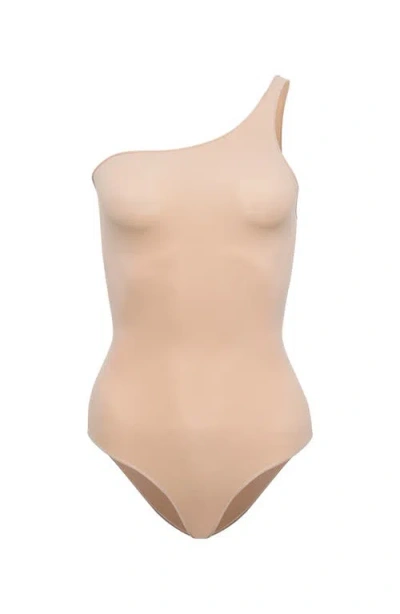 Noody Ultra-thin Seamless Forming One Shoulder Bodysuit