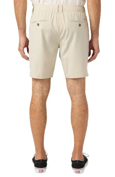 O'neill Men's Reserve Light Check Scallop Elastic Waist Shorts