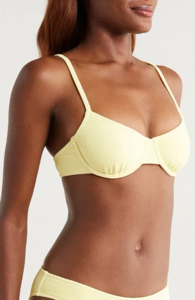 Solid & Striped The Eva Rib Underwire Bikini Top