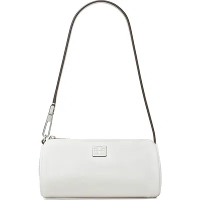Tory Burch Virginia Nylon Cylinder Bag Snow White