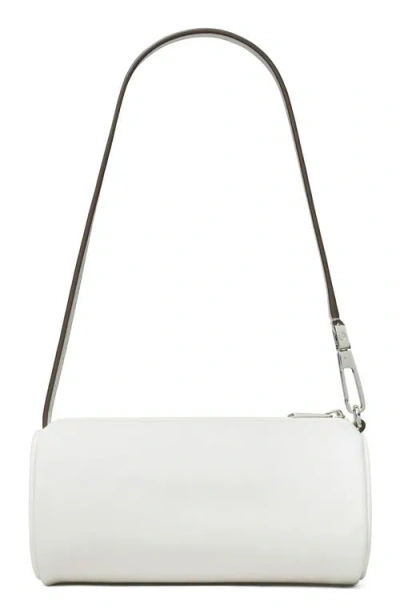 Tory Burch Virginia Nylon Cylinder Bag Snow White