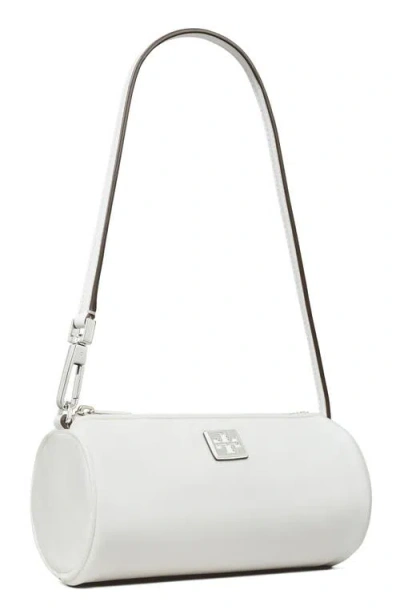 Tory Burch Virginia Nylon Cylinder Bag Snow White