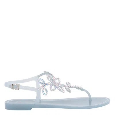 Menghi Rubber Sandals In Blue