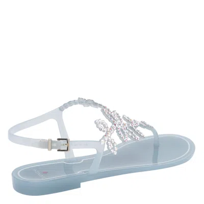 Menghi Rubber Sandals In Blue