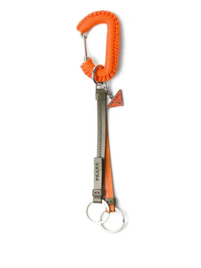 Prada Leather Bag Charm